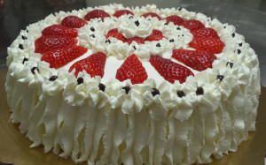 Torta fragole